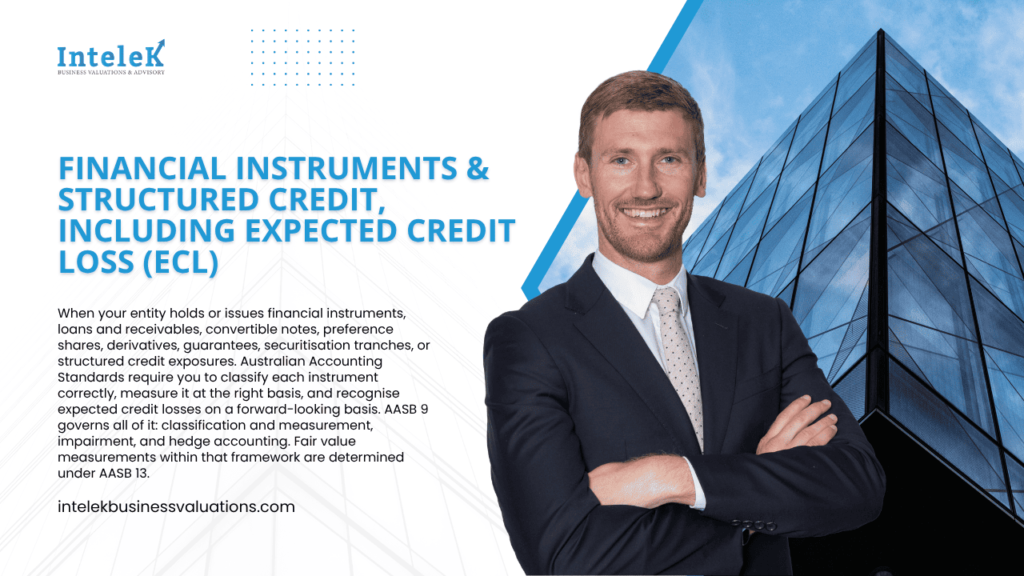 Financial Instruments & Structured Credit, Including Expected Credit Loss (ECL)
