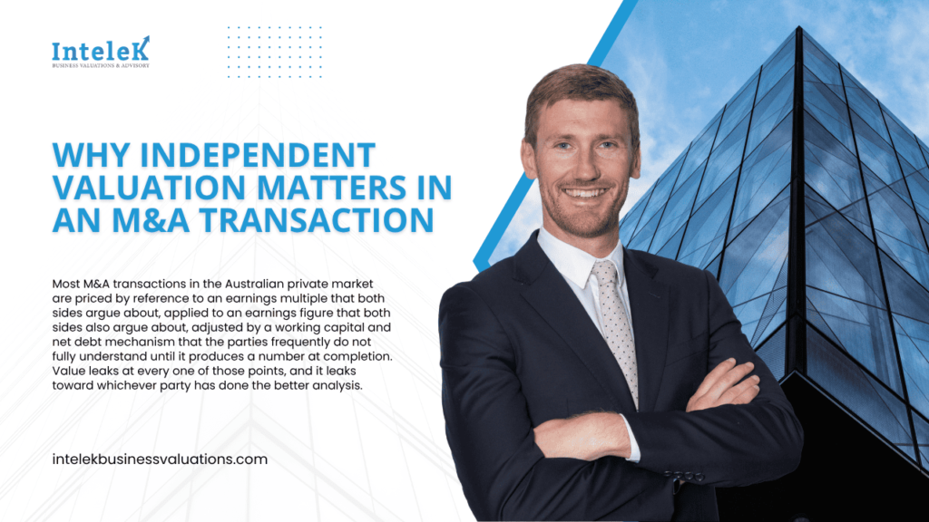 M&A Transaction Valuations Australia Services