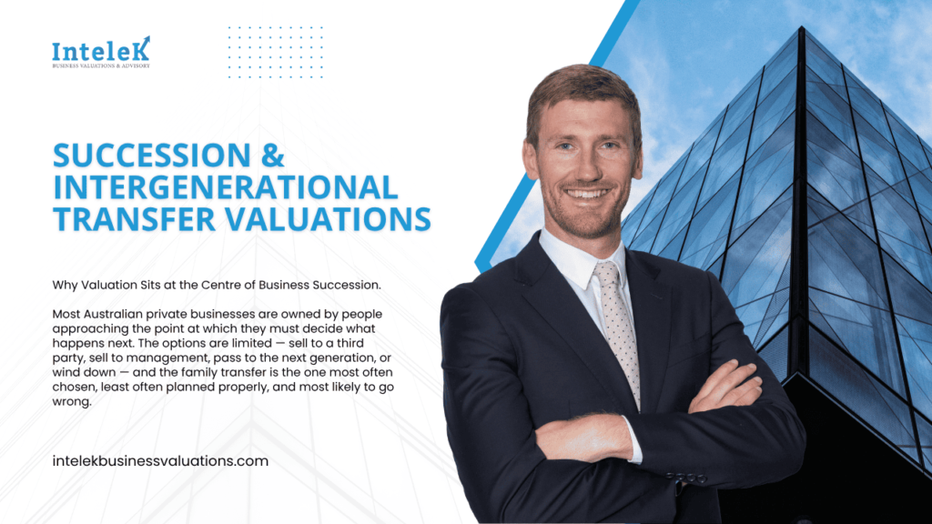 Succession & Intergenerational Transfer Valuations Australia